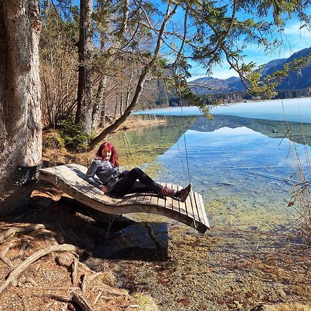 Haus Birke Lägenhet Weissensee Exteriör bild