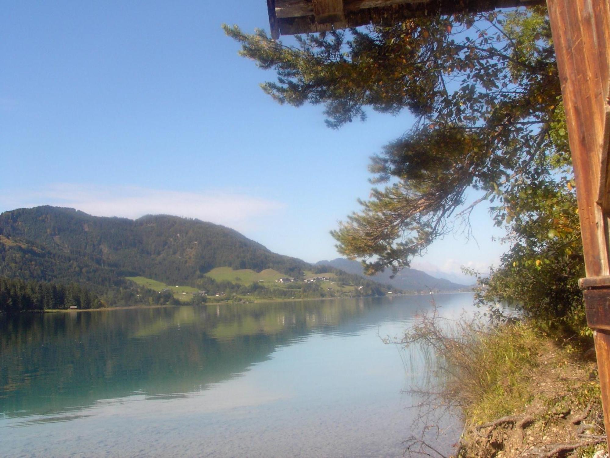 Haus Birke Lägenhet Weissensee Exteriör bild