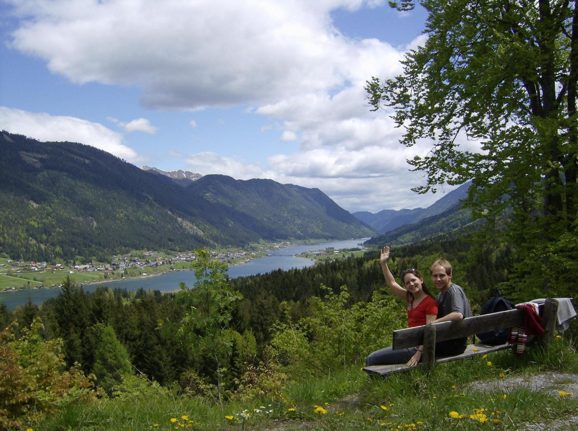 Haus Birke Lägenhet Weissensee Exteriör bild