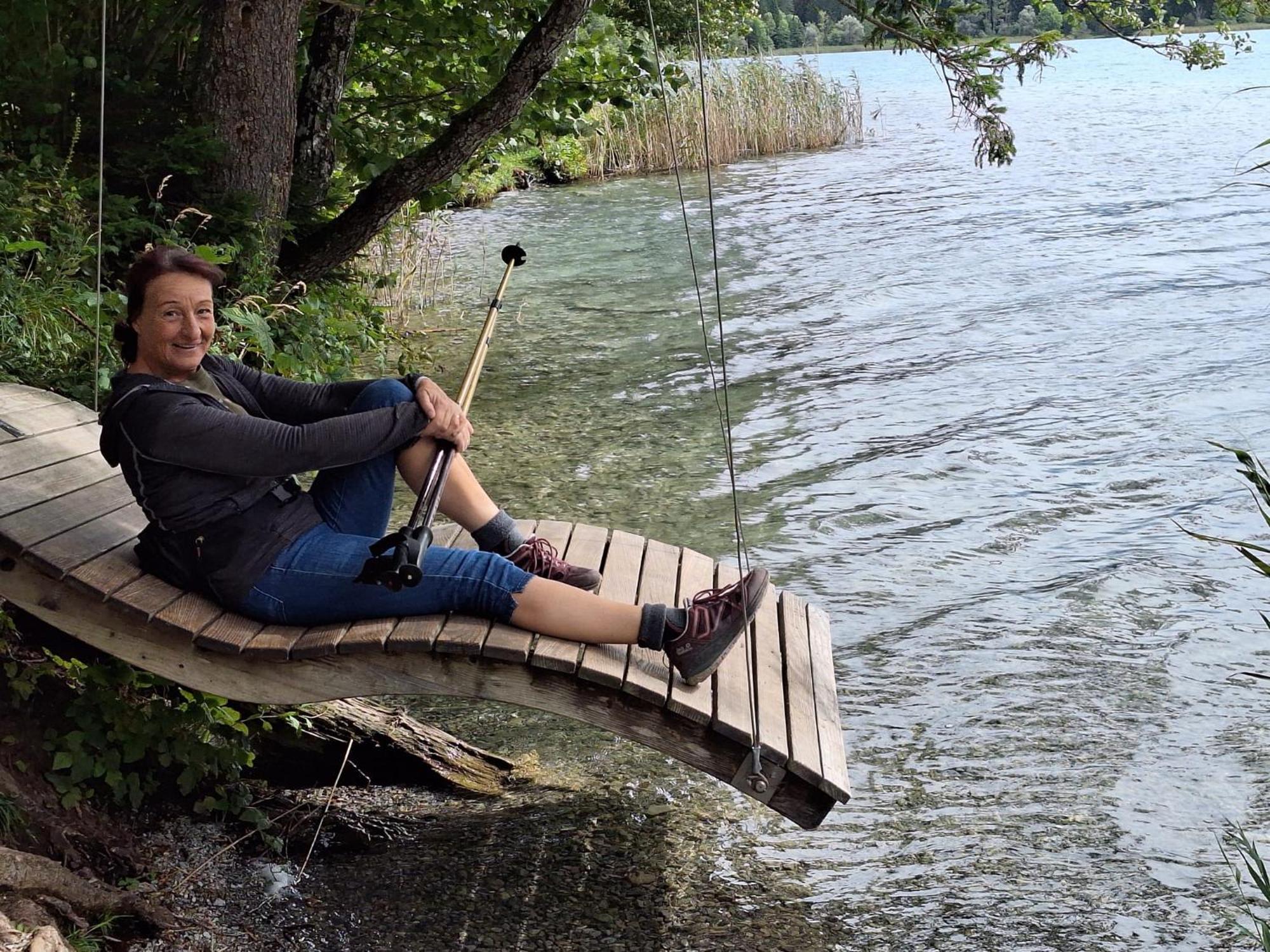 Haus Birke Lägenhet Weissensee Exteriör bild
