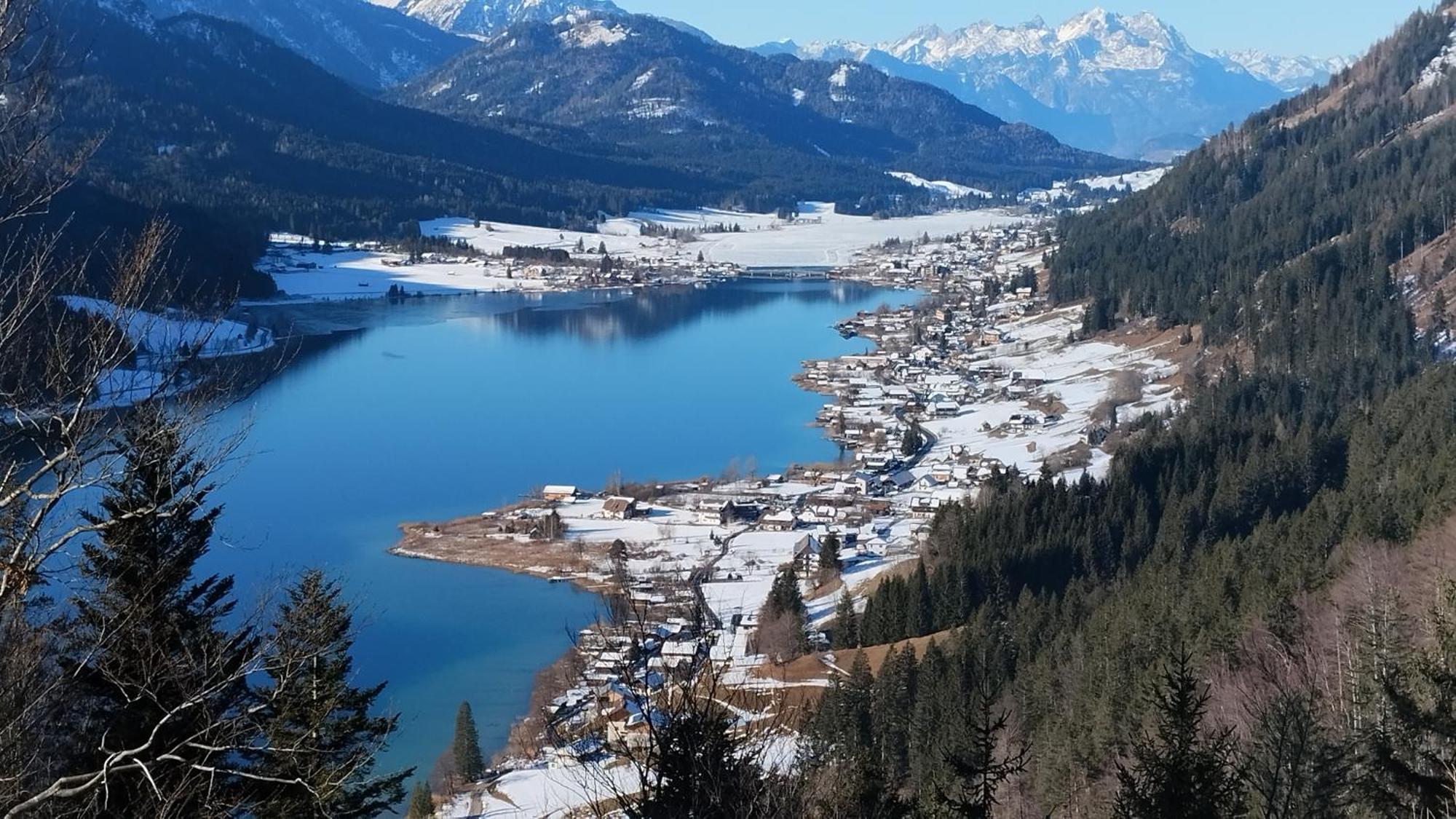 Haus Birke Lägenhet Weissensee Exteriör bild