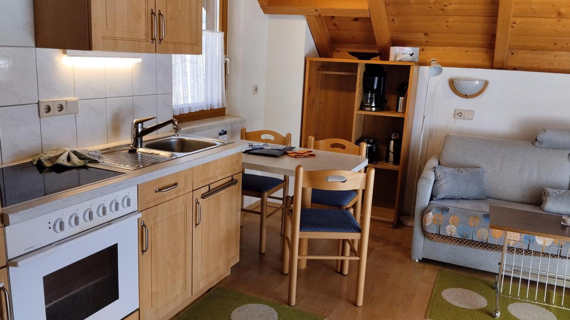 Haus Birke Lägenhet Weissensee Exteriör bild