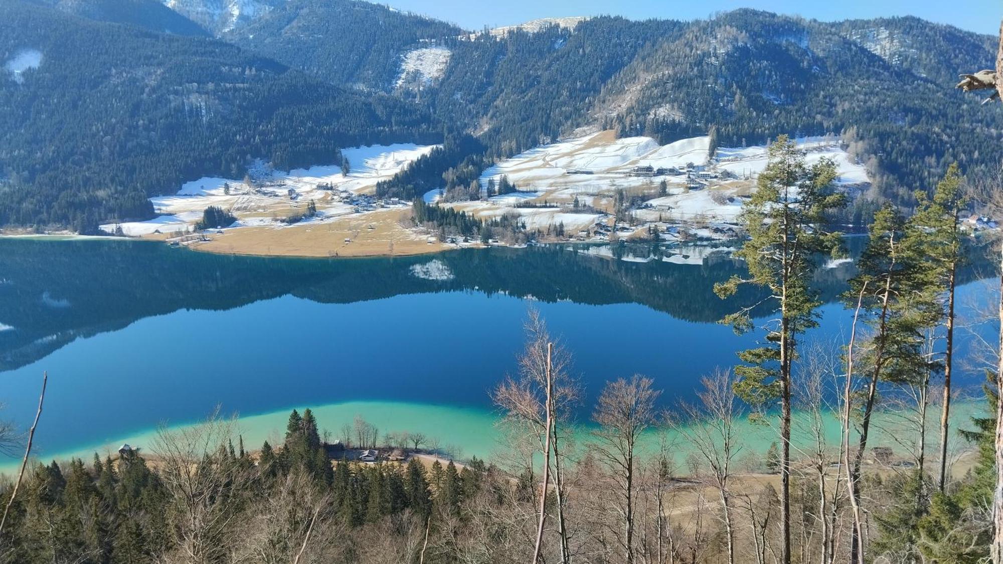 Haus Birke Lägenhet Weissensee Exteriör bild